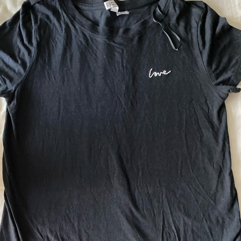 Black shirt
